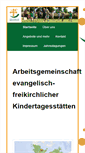 Mobile Screenshot of agef-kitas.de